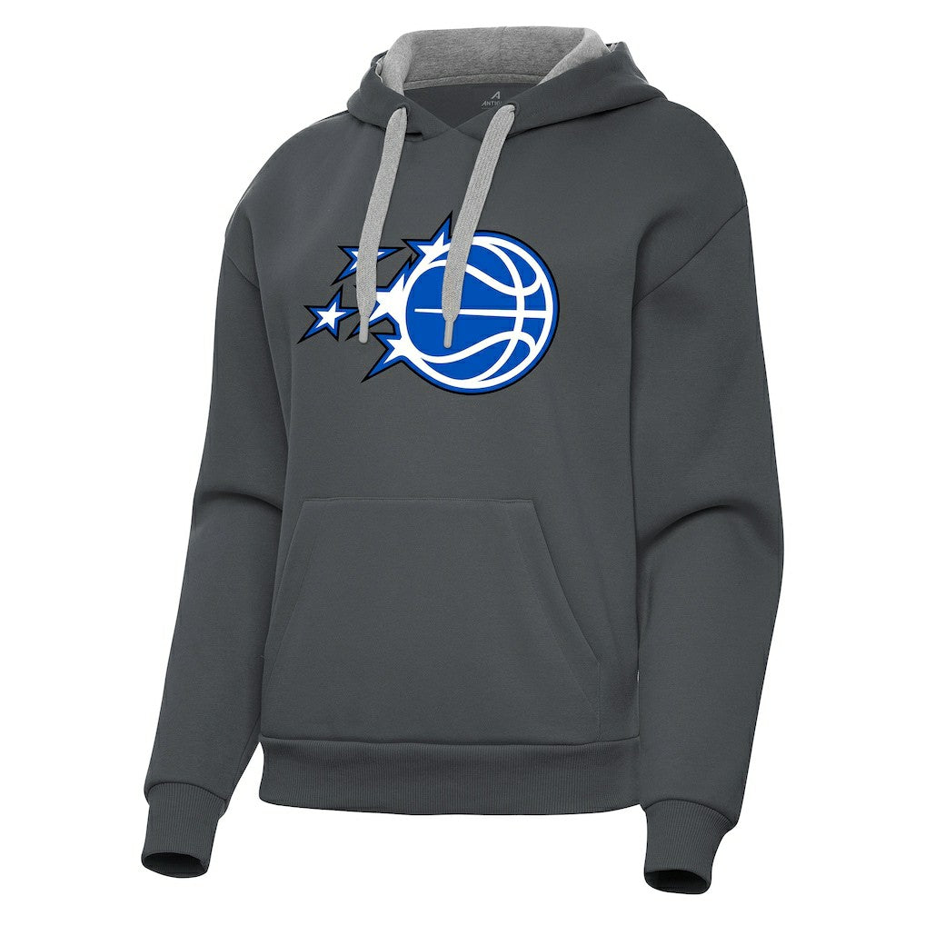 Orlando Magic Antigua Women's New Logo Victory Pullover Hoodie