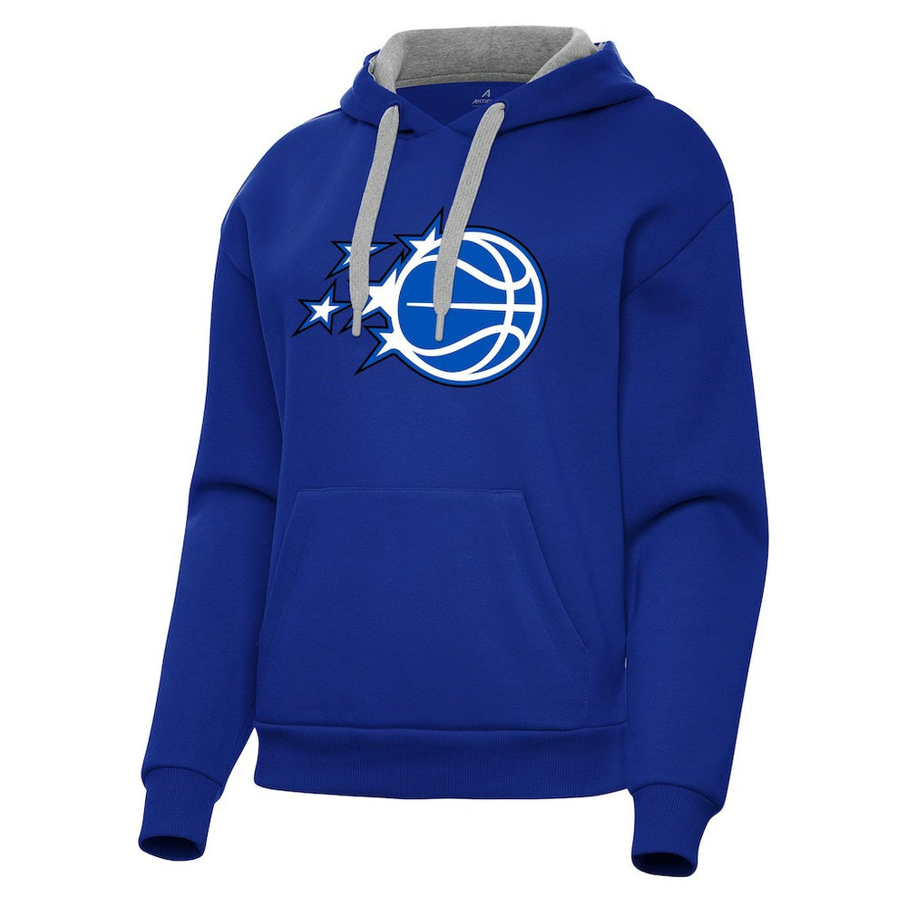 Orlando Magic Antigua Women's New Logo Victory Pullover Hoodie