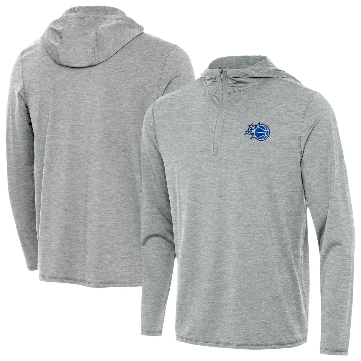 Orlando Magic Antigua New Logo Tidy Quarter-Zip Hoodie