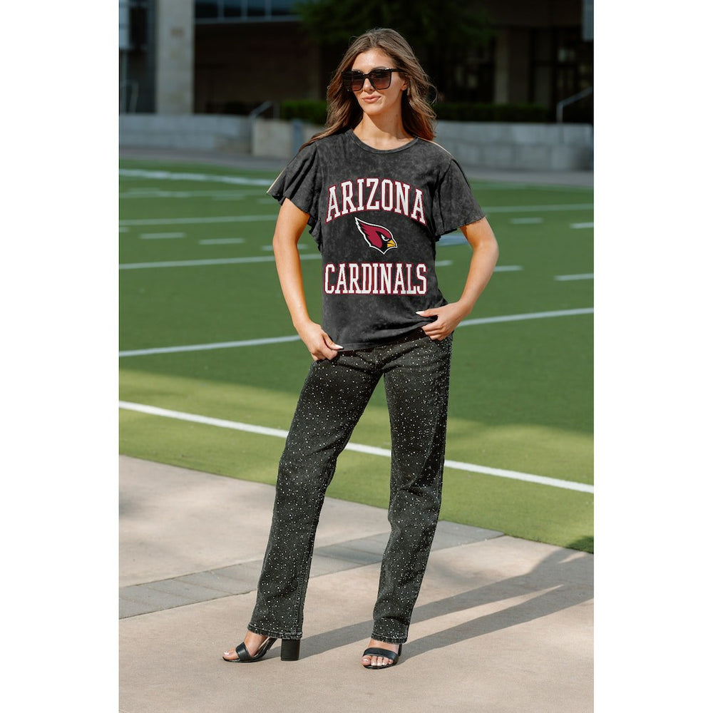 Gameday Couture Women's Relaxed Flutter Sleeve T-Shirt - Arizona Cardinals T-shirts
