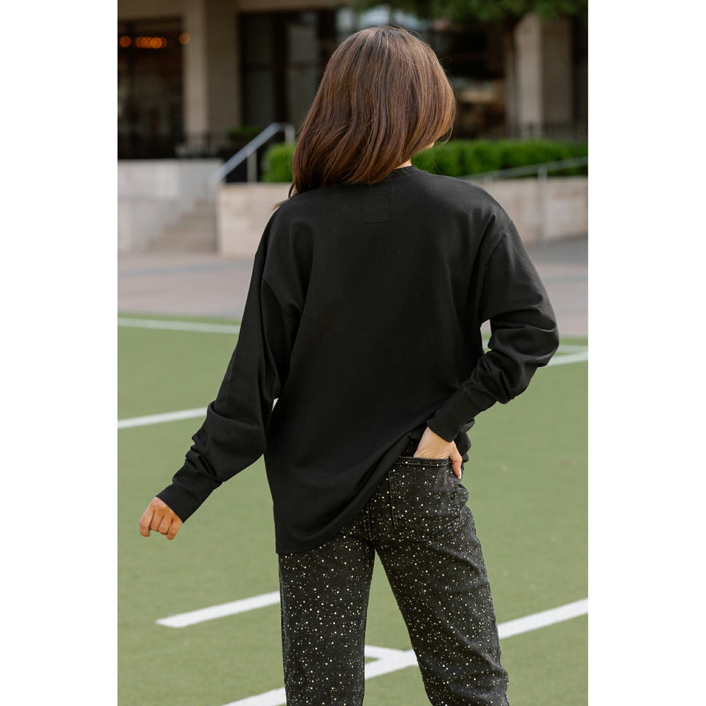Gameday Couture Women's Oversized Long Sleeve T-Shirt - Green Bay Packers T-shirts