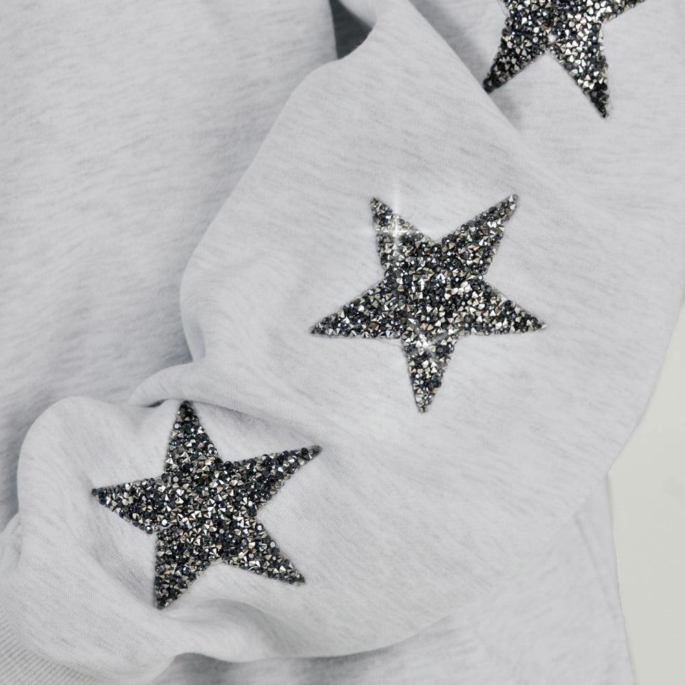 Gameday Couture Women's Resilience Relaxed Rhinestone Pullover Sweatshirt - Houston Texans Pullover
