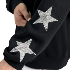 Gameday Couture Women's Velocity Relaxed Rhinestone Pullover Sweatshirt - Houston Texans Pullover