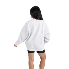 Gameday Couture Women's Traditional Logo Oversized Premium Fleece Pullover Sweatshirt - Minnesota Vikings Pullover