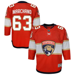 NHL Brad Marchand Florida Panthers Outerstuff Youth Premier Player Jersey