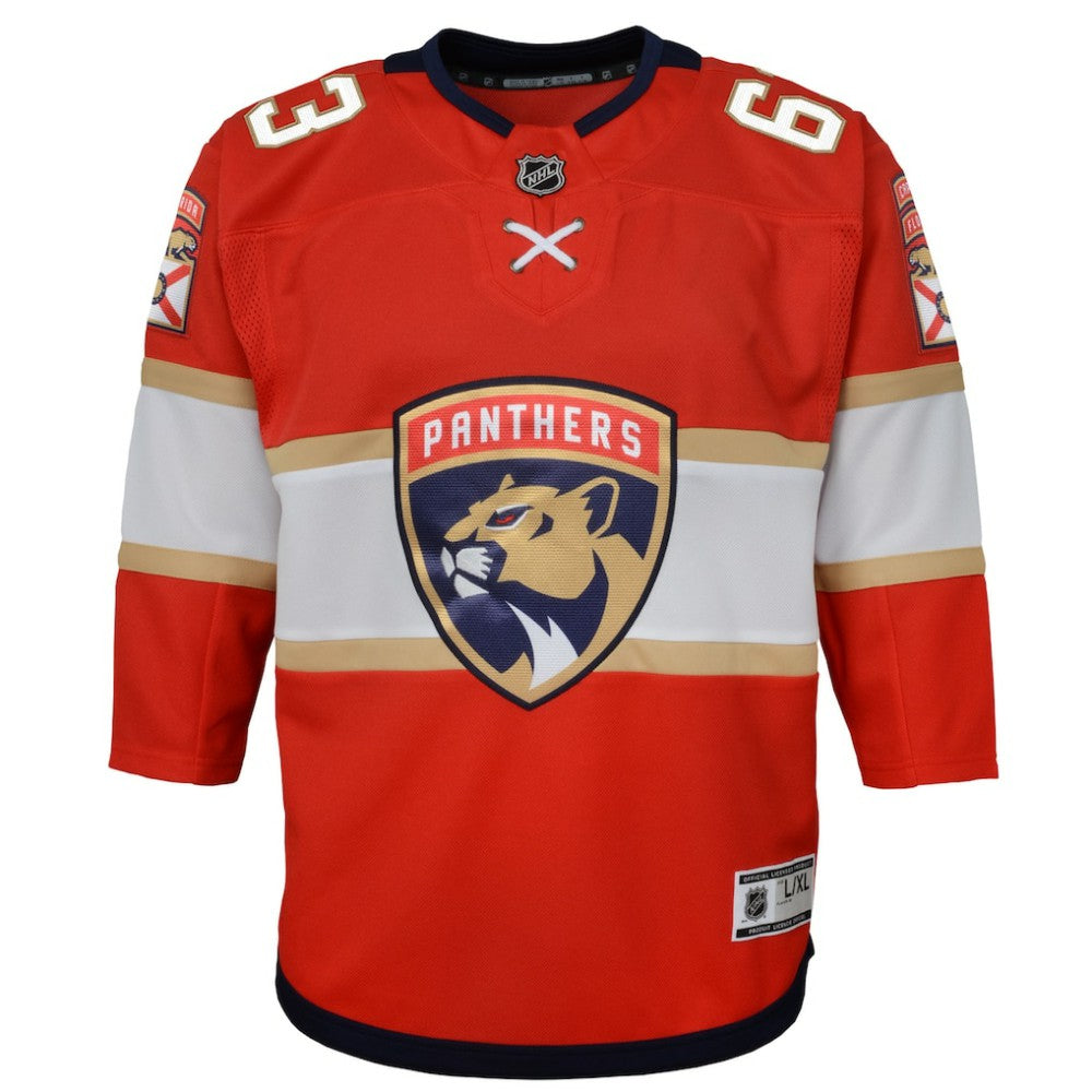 NHL Brad Marchand Florida Panthers Outerstuff Youth Premier Player Jersey