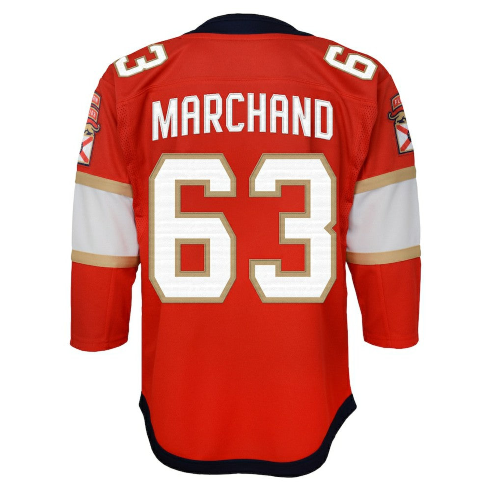 NHL Brad Marchand Florida Panthers Outerstuff Youth Premier Player Jersey