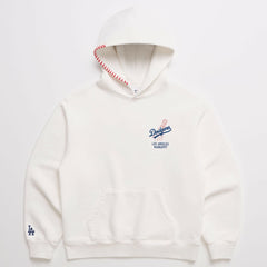 White Los Angeles Dodgers Madhappy x MLB Unisex Heavyweight Fleece Hoodie