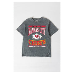 Gameday Couture Women's Oversized Classic Grind Washed T-Shirt - Kansas City Chiefs T-shirts