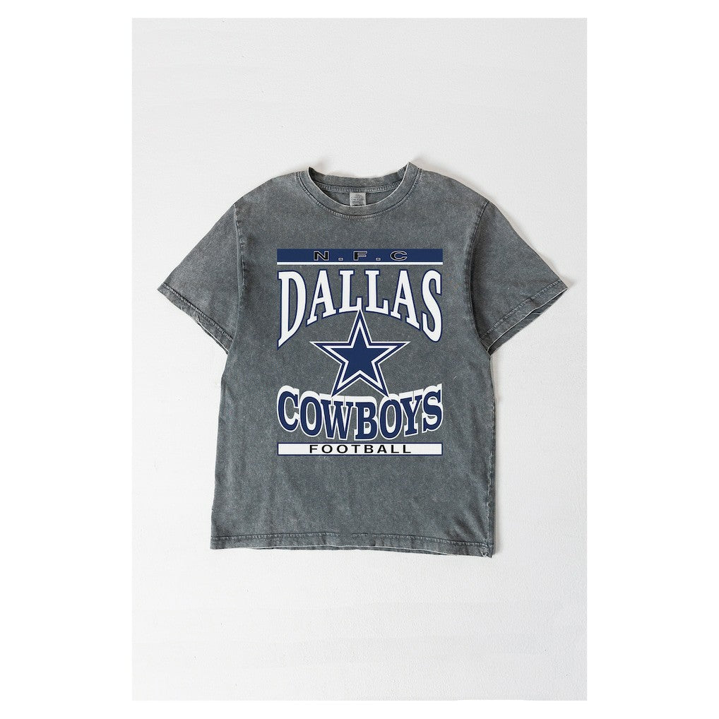 Gameday Couture Women's Oversized Classic Grind Washed T-Shirt - Dallas Cowboys T-shirts