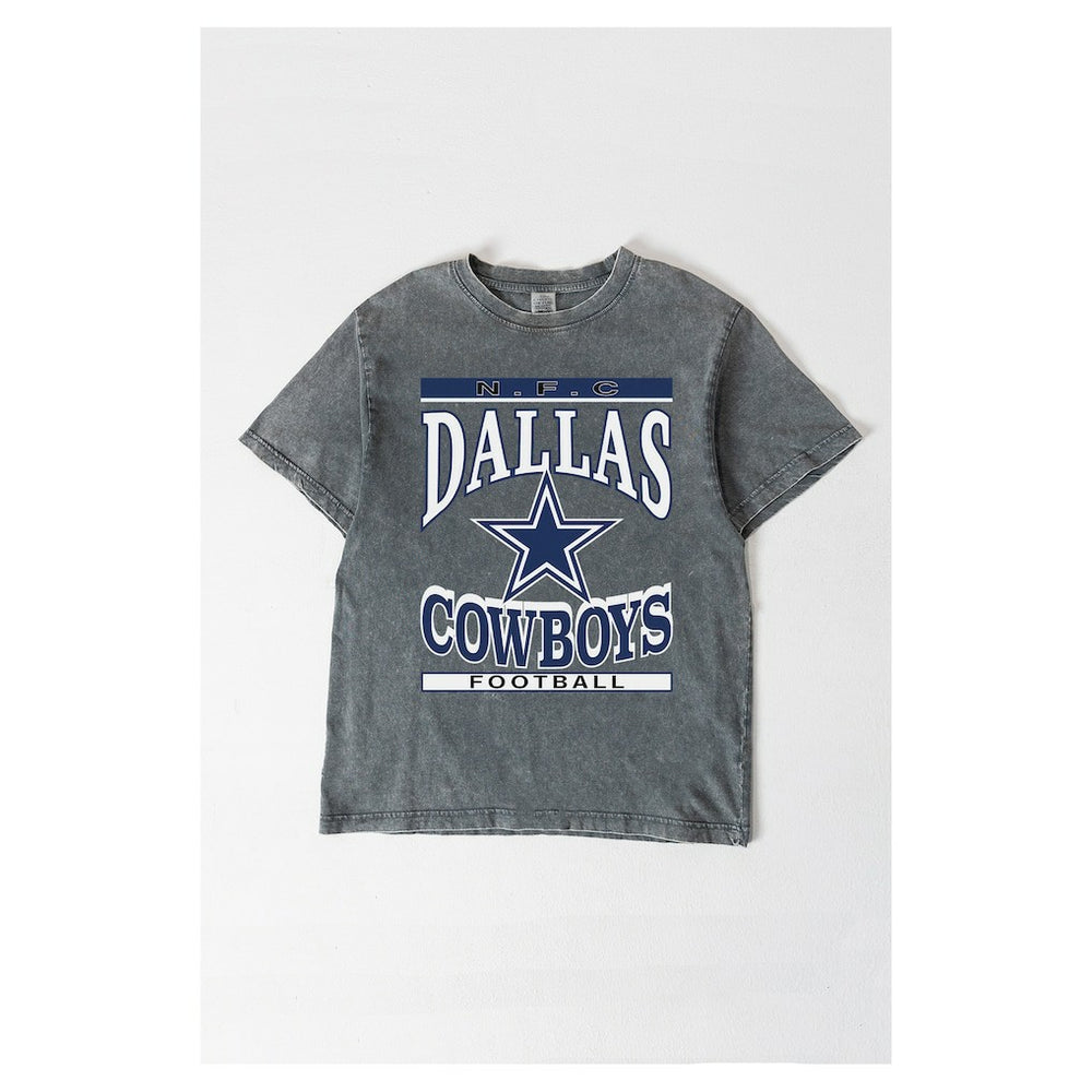 Gameday Couture Women's Oversized Classic Grind Washed T-Shirt - Dallas Cowboys T-shirts