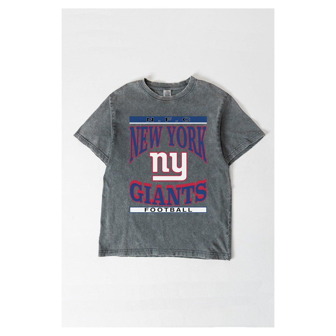 Gameday Couture Women's Oversized Classic Grind Washed T-Shirt - New York Giants T-shirts