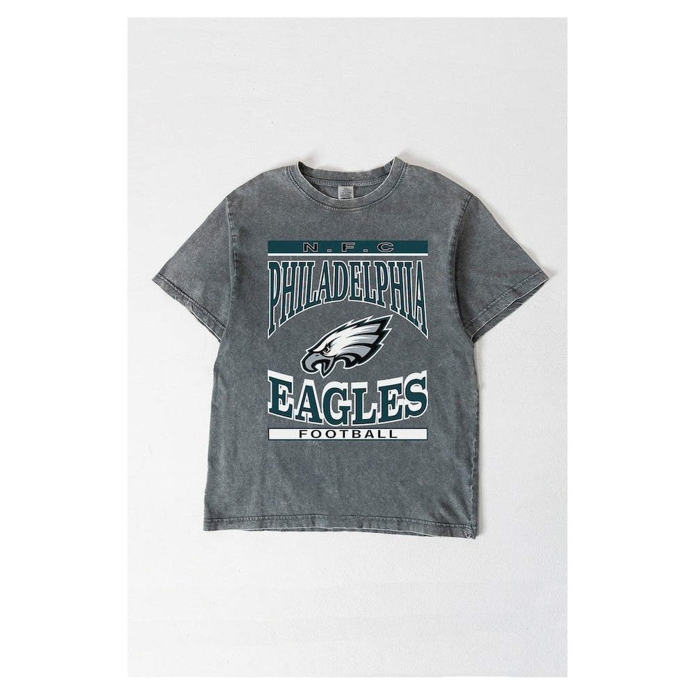 Gameday Couture Women's Oversized Classic Grind Washed T-Shirt - Philadelphia Eagles T-shirts
