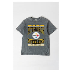 Gameday Couture Women's Oversized Classic Grind Washed T-Shirt - Pittsburgh Steelers T-shirts