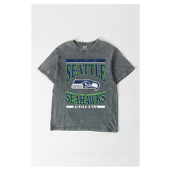 Gameday Couture Women's Oversized Classic Grind Washed T-Shirt - Seattle Seahawks T-shirts