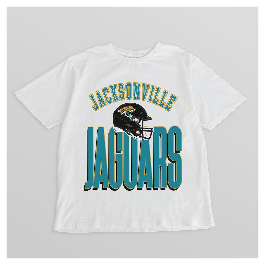 Gameday Couture Women's Oversized Classic Fierce Focus T-Shirt - Jacksonville Jaguars T-shirts