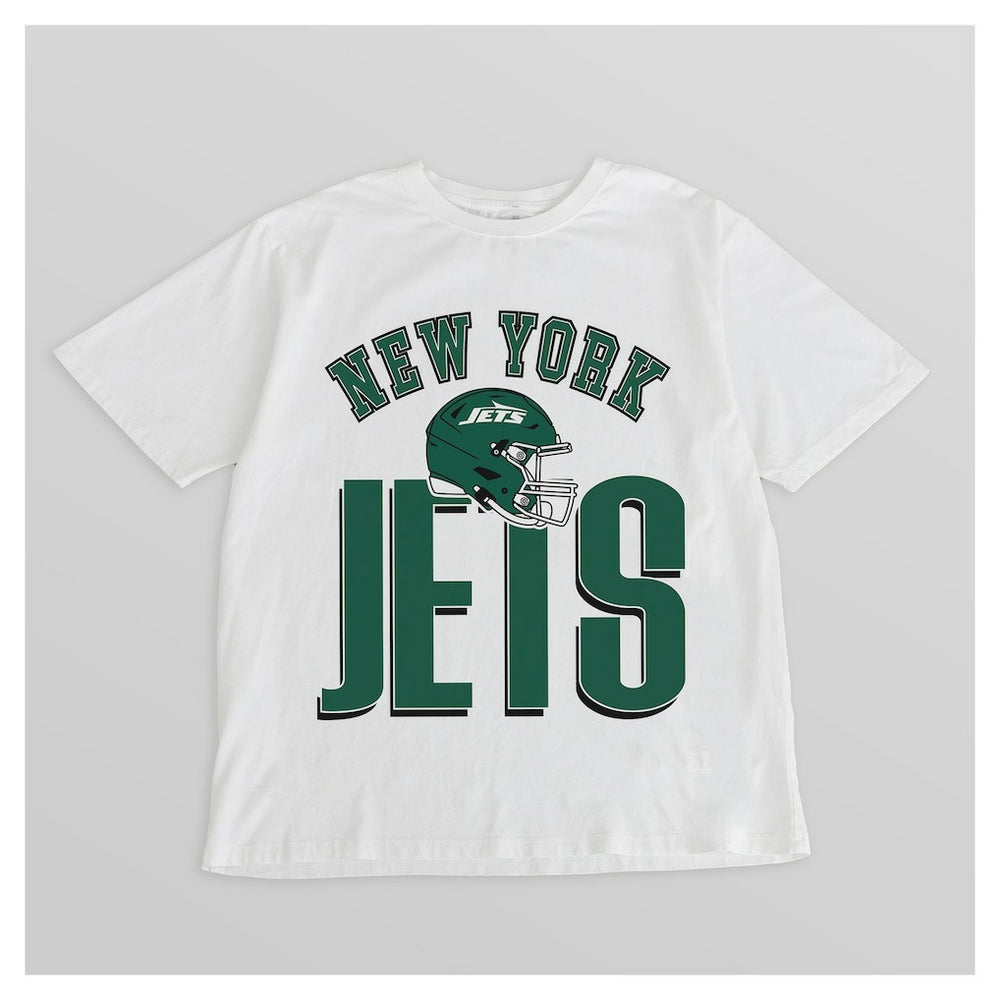 Gameday Couture Women's Oversized Classic Fierce Focus T-Shirt - New York Jets T-shirts