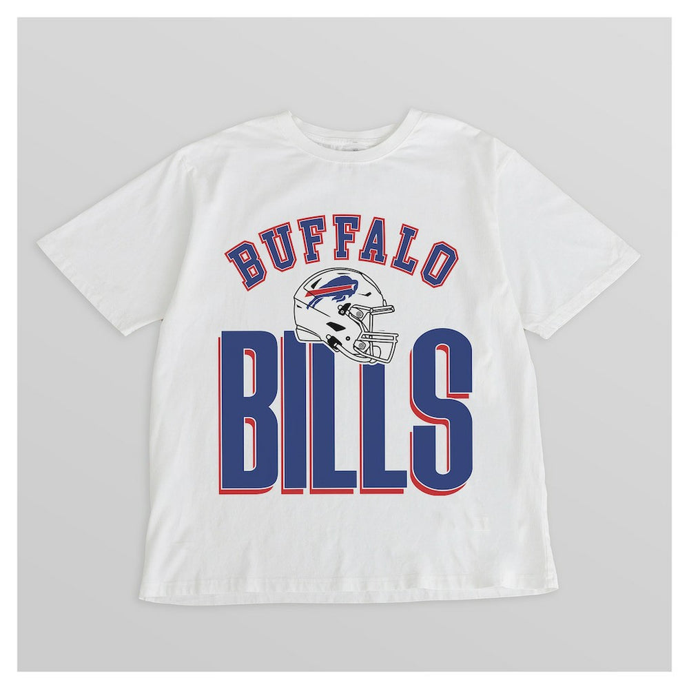 Gameday Couture Women's Oversized Classic Fierce Focus T-Shirt - Buffalo Bills T-shirts