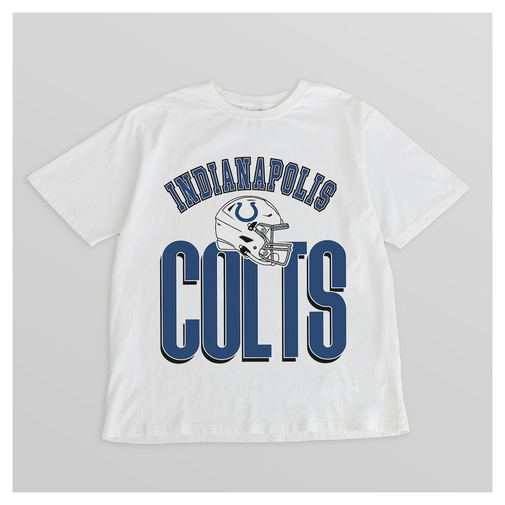 Gameday Couture Women's Oversized Classic Fierce Focus T-Shirt - Indianapolis Colts T-shirts