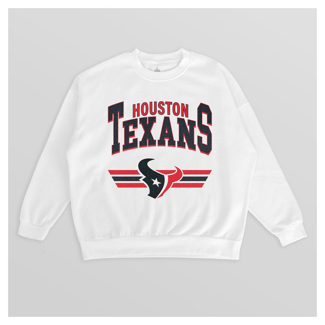 Gameday Couture Women's Swift Strike Premium Oversized Fleece Pullover Sweatshirt - Houston Texans Pullover