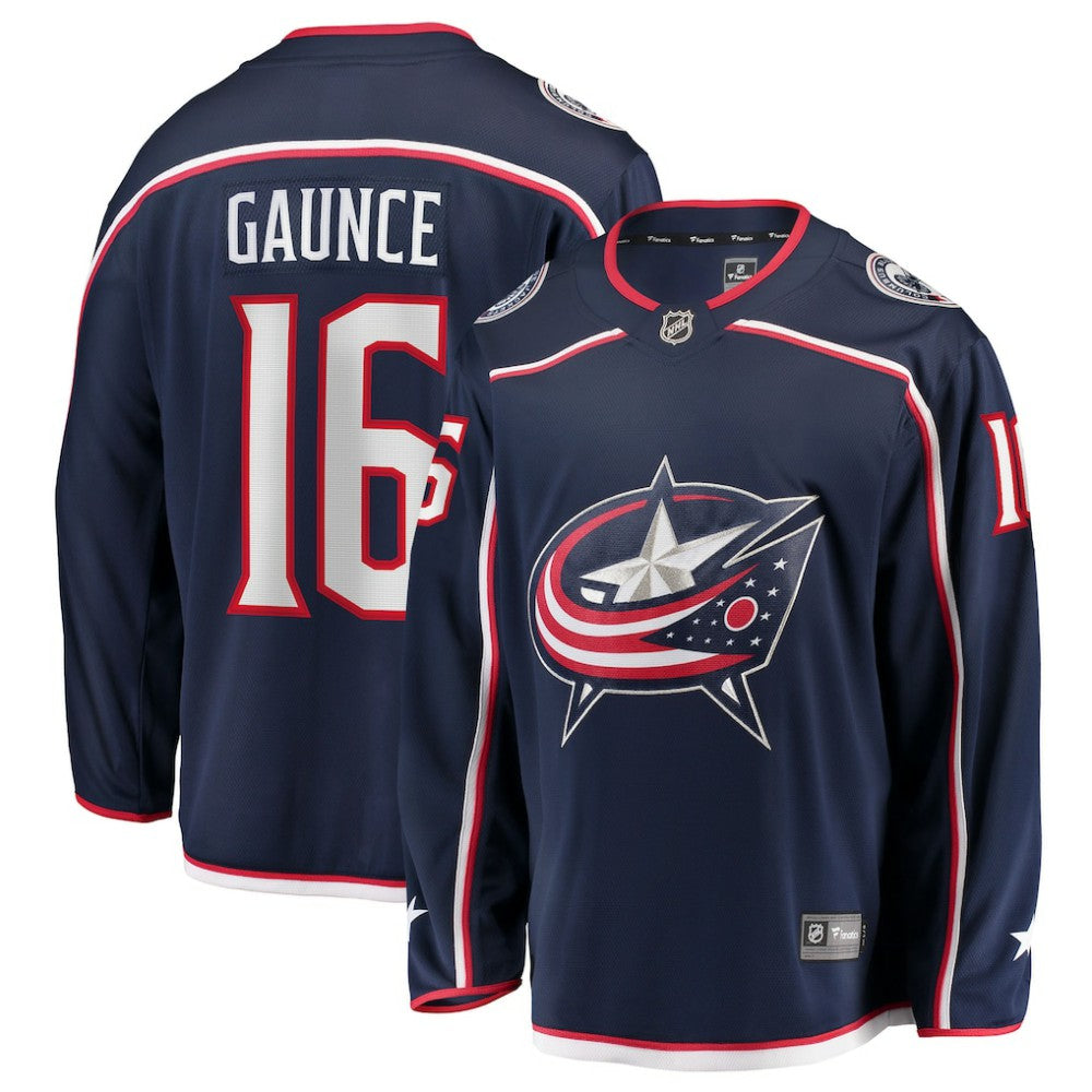 NHL Brendan Gaunce Columbus Blue Jackets Fanatics Home Breakaway Jersey