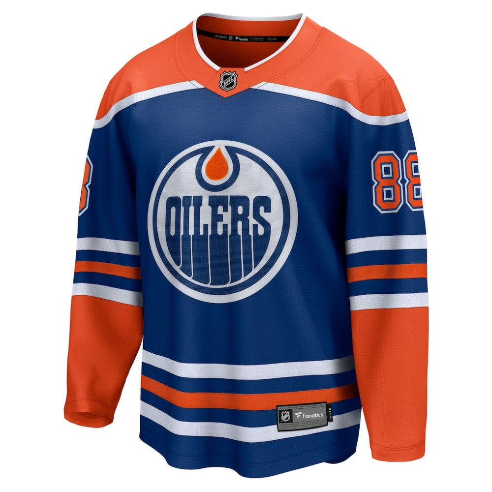 NHL Andrew Mangiapane Edmonton Oilers Fanatics Home Breakaway Jersey