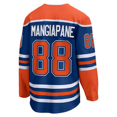 NHL Andrew Mangiapane Edmonton Oilers Fanatics Home Breakaway Jersey