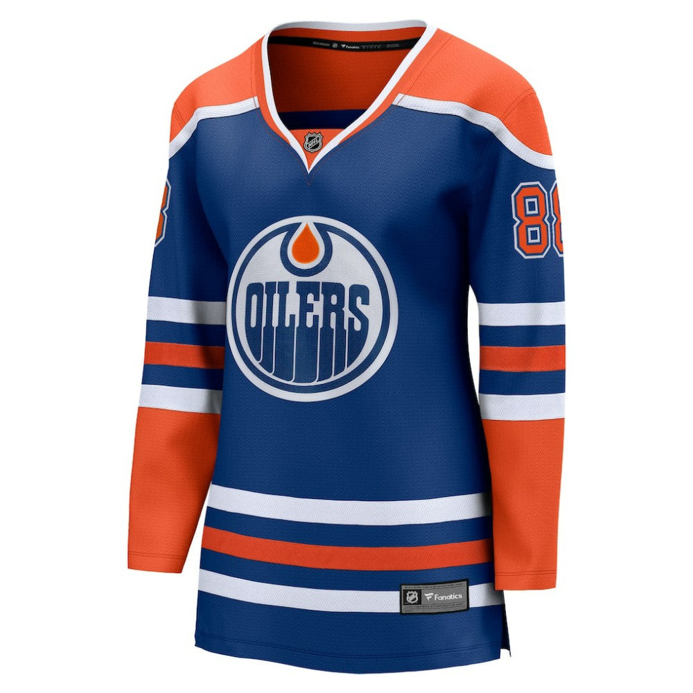 NHL Andrew Mangiapane Edmonton Oilers Fanatics Women's Home Breakaway Jersey