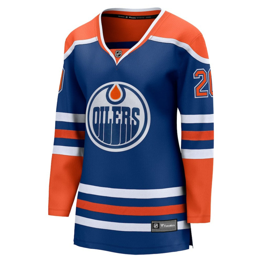 NHL Curtis Lazar Edmonton Oilers Fanatics Women's Home Breakaway Jersey