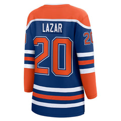 NHL Curtis Lazar Edmonton Oilers Fanatics Women's Home Breakaway Jersey