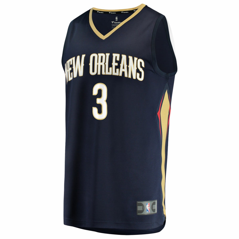 Fanatics Jordan Poole New Orleans Pelicans Fast Break Replica Jersey