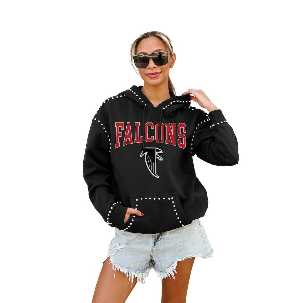 Gameday Couture Women's Studded Pullover Hoodie - Atlanta Falcons Hoodies