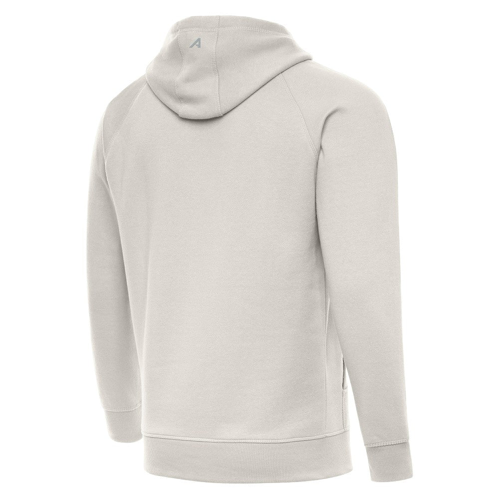 Cream Cleveland Guardians Antigua Victory Pullover Hoodie