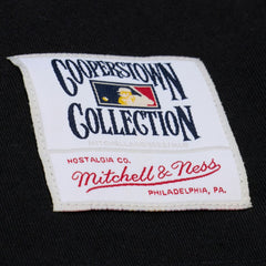Black Detroit Tigers Mitchell & Ness Women's Cooperstown Collection Phantom Cropped T-Shirt
