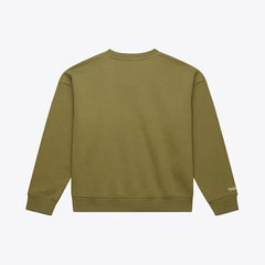 Olive New York Yankees Mitchell & Ness Women's Cooperstown Collection Fleece Sweatshirt