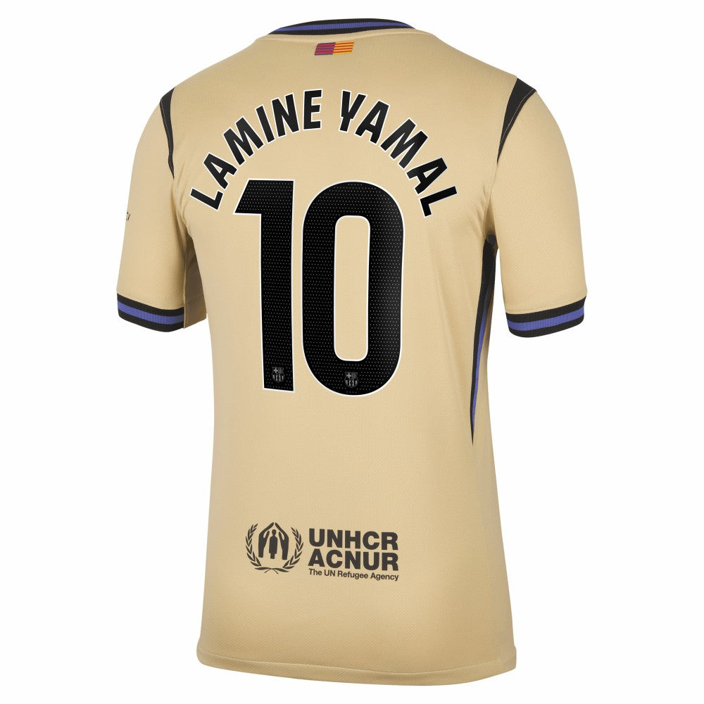 Lamine Yamal Barcelona 2025/26 Away Stadium Replica Jersey