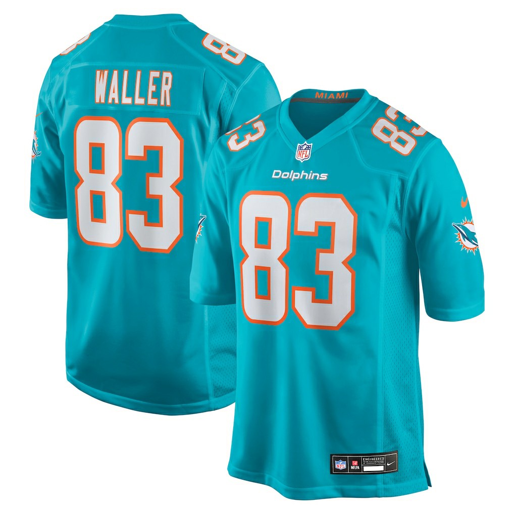 Darren Waller  Team Game Jersey - Miami Dolphins Jerseys