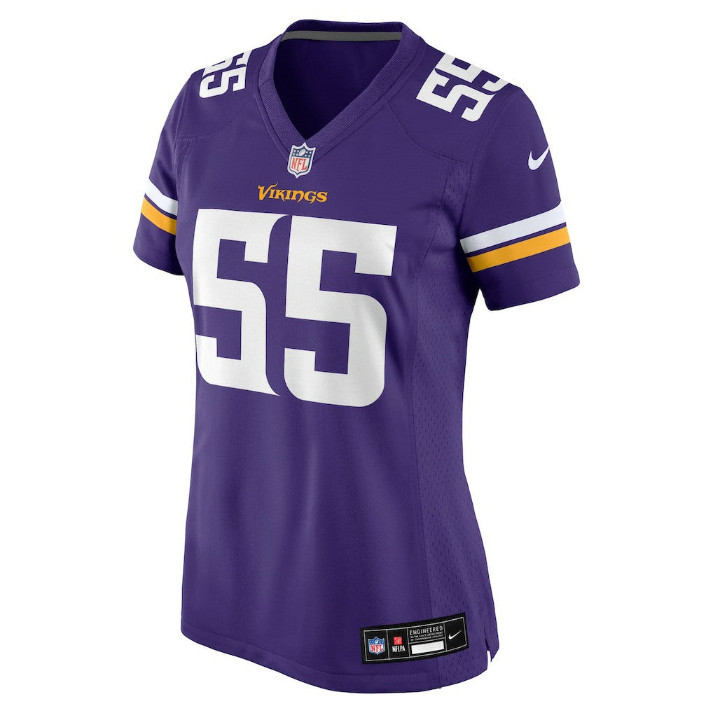 Eric Wilson  Women's Team Game Jersey - Minnesota Vikings Jerseys