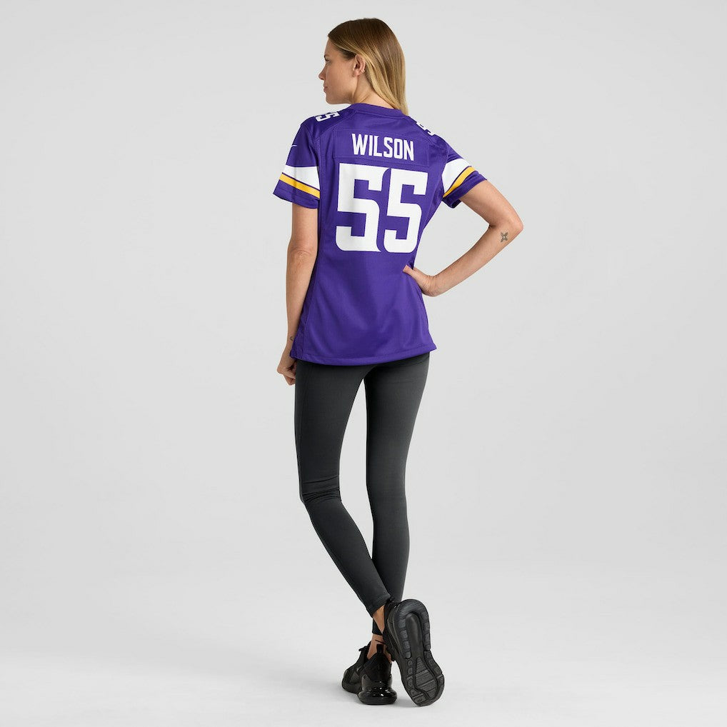 Eric Wilson  Women's Team Game Jersey - Minnesota Vikings Jerseys