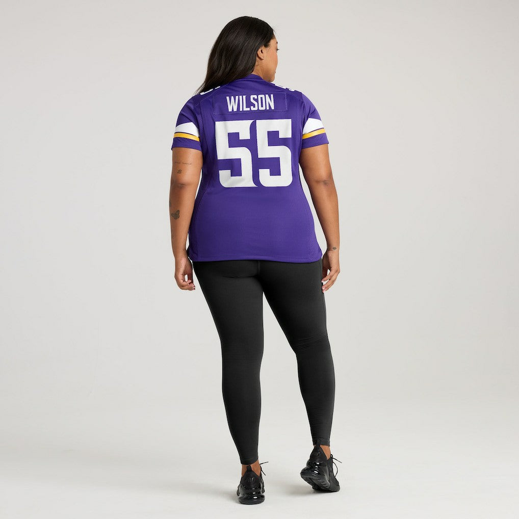 Eric Wilson  Women's Team Game Jersey - Minnesota Vikings Jerseys
