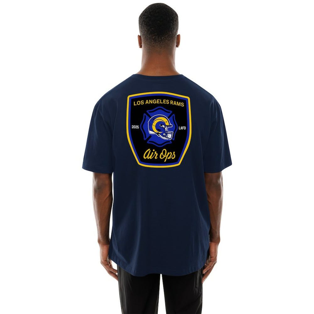x LAFD  Air Ops T-Shirt - Los Angeles Rams T-shirts