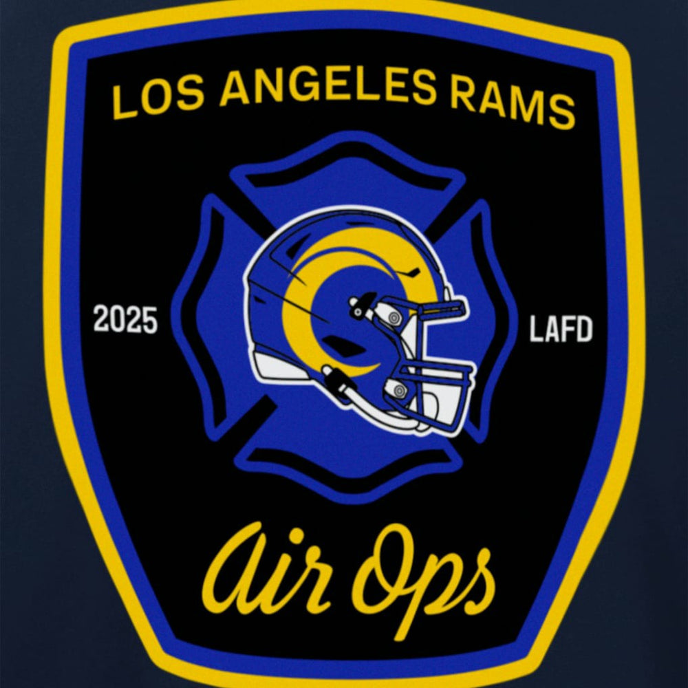 x LAFD  Air Ops T-Shirt - Los Angeles Rams T-shirts