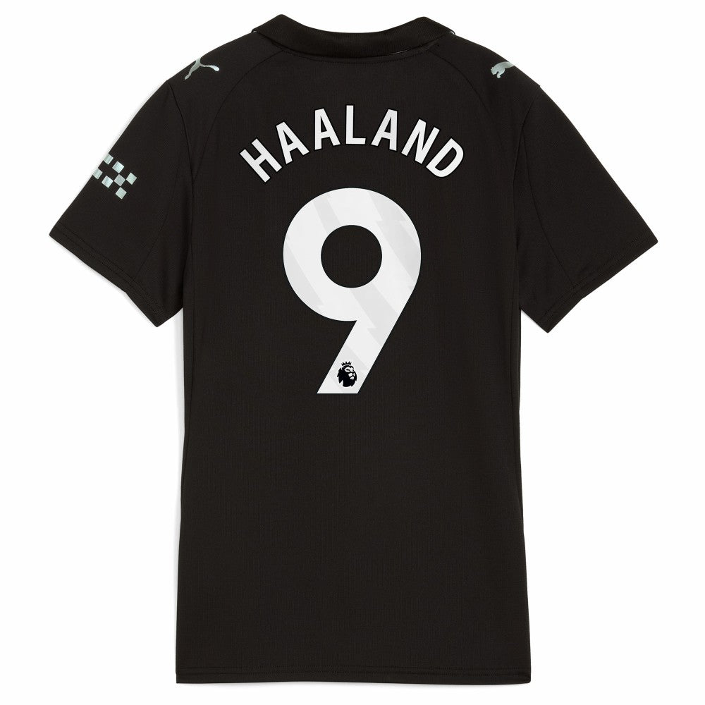 Erling Haaland Manchester City Women's 2025/26 Away Replica Player Jersey