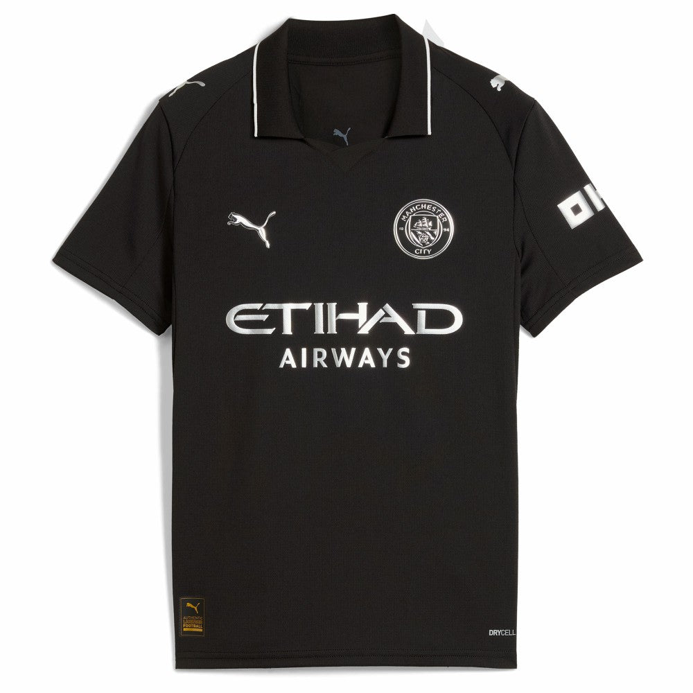 Erling Haaland Manchester City Youth 2025/26 Away Replica Player Jersey