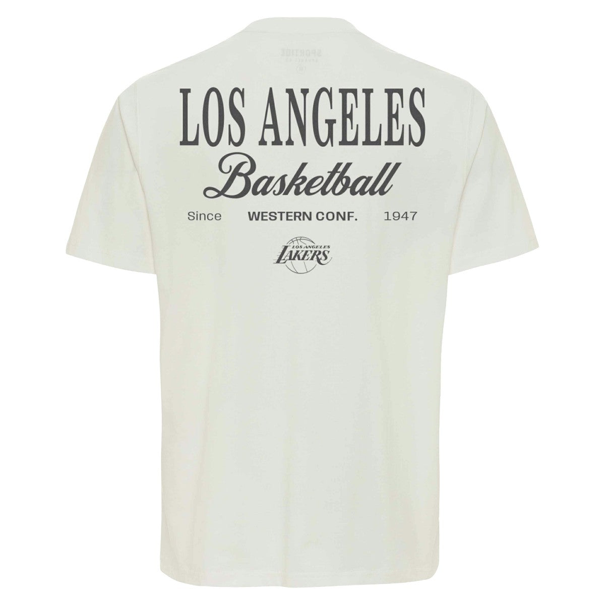 Los Angeles Lakers Sportiqe Unisex Athletic Club Collection Duke Relaxed Fit Premium T-Shirt
