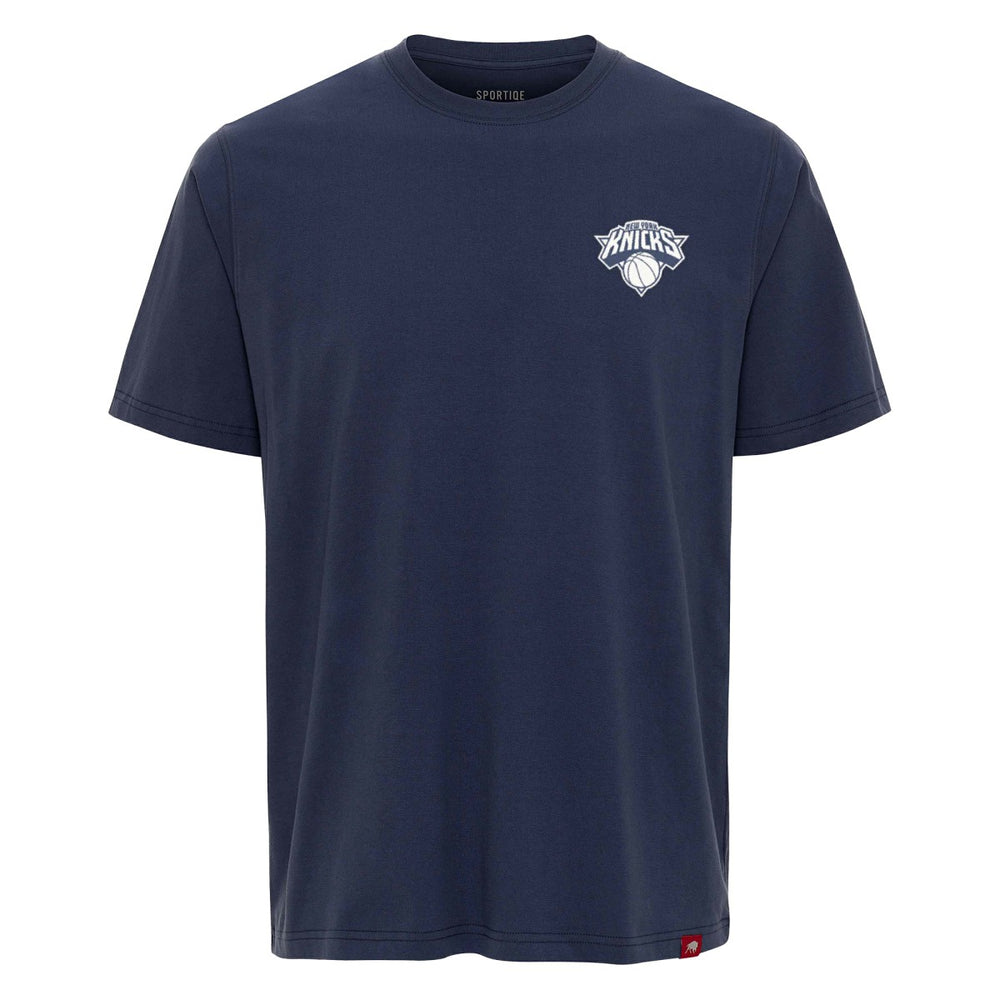 New York Knicks Sportiqe Unisex Athletic Club Collection Duke Relaxed Fit Premium T-Shirt
