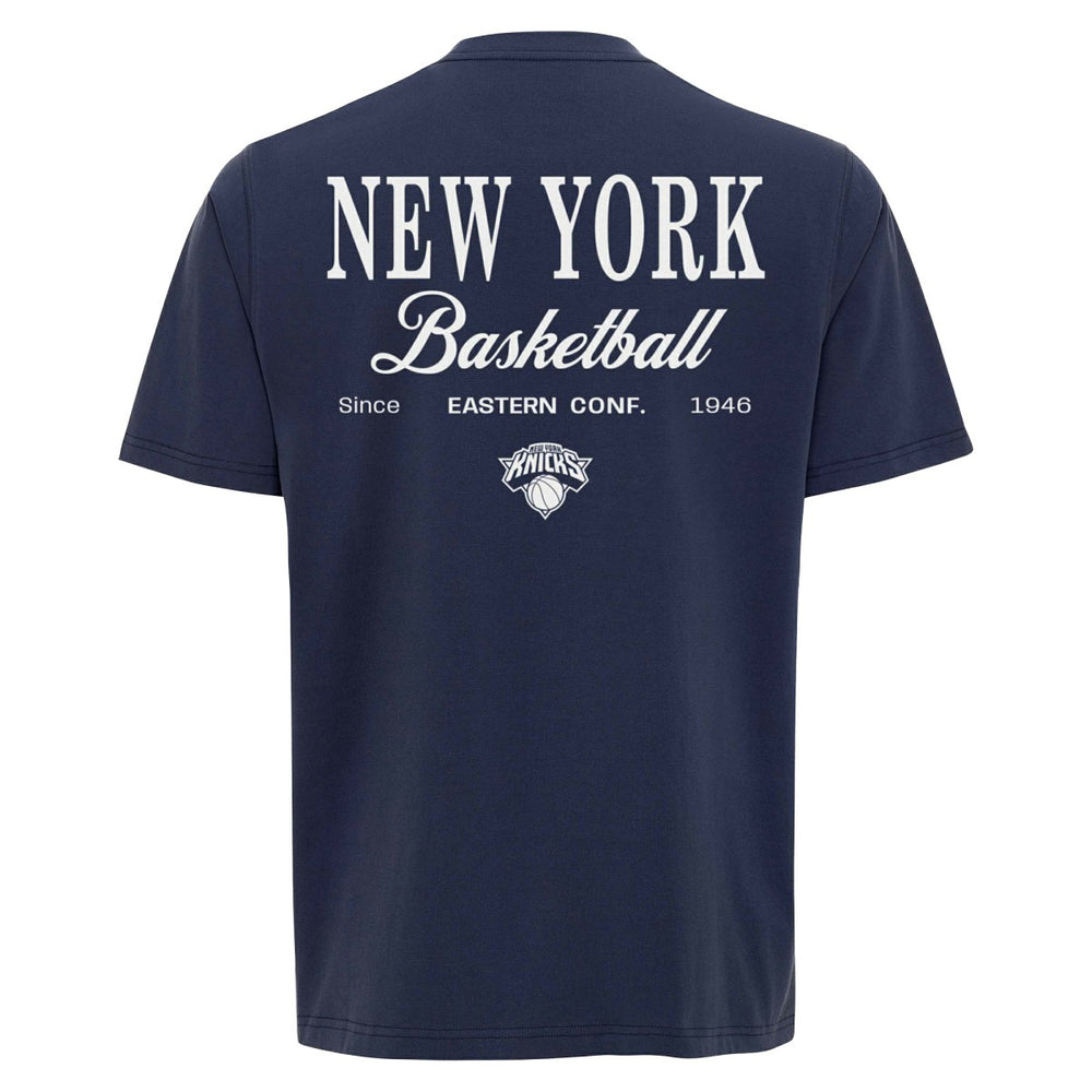 New York Knicks Sportiqe Unisex Athletic Club Collection Duke Relaxed Fit Premium T-Shirt