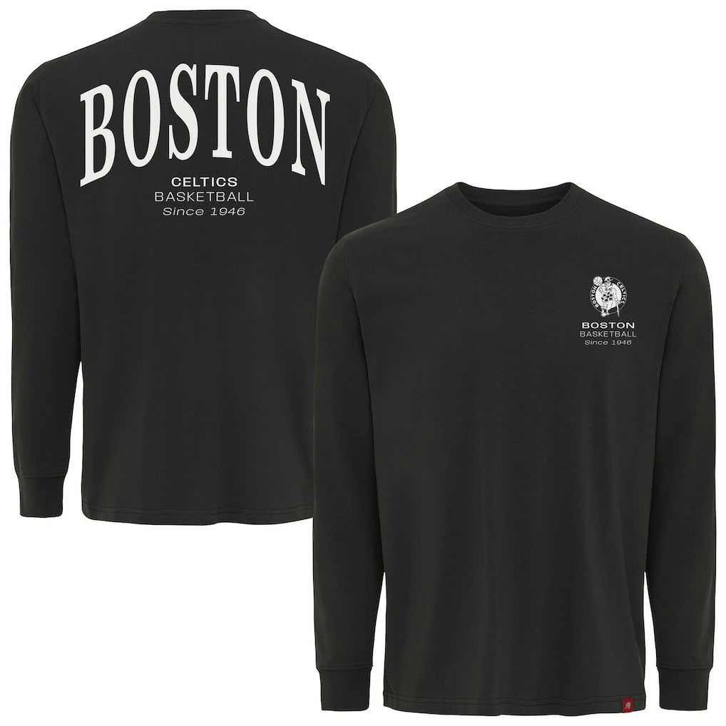 Boston Celtics Sportiqe Unisex Athletic Club Collection Sherwood Relaxed Fit Premium Long-Sleeve T-Shirt