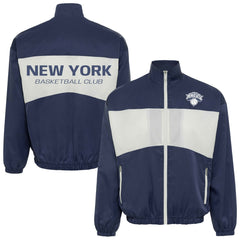 New York Knicks Sportiqe Unisex Athletic Club Collection Senna Premium Lightweight Full-Zip Jacket