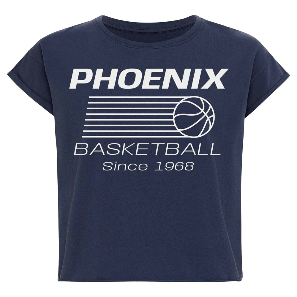 Phoenix Suns Sportiqe Women's Athletic Club Collection Alana Premium Cropped T-Shirt